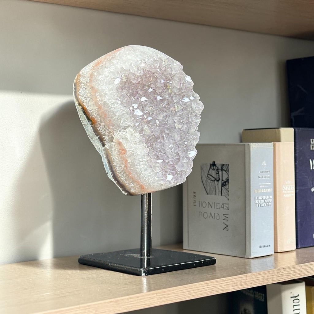 Stunning White Quartz Crystal, High Quality Crystal for Home Decor by DeepPurpleProject
