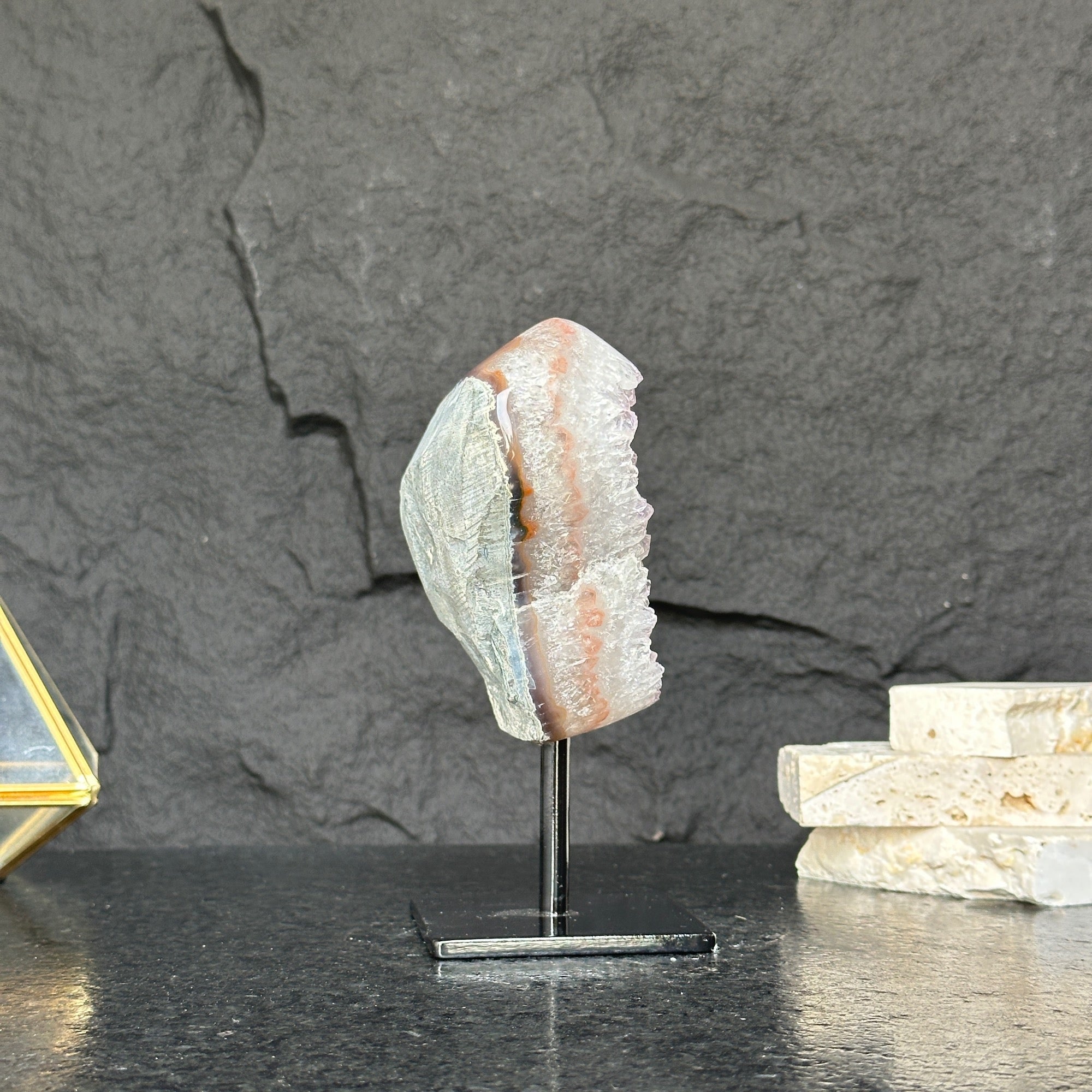 Stunning White Quartz Crystal, High Quality Crystal for Home Decor by DeepPurpleProject