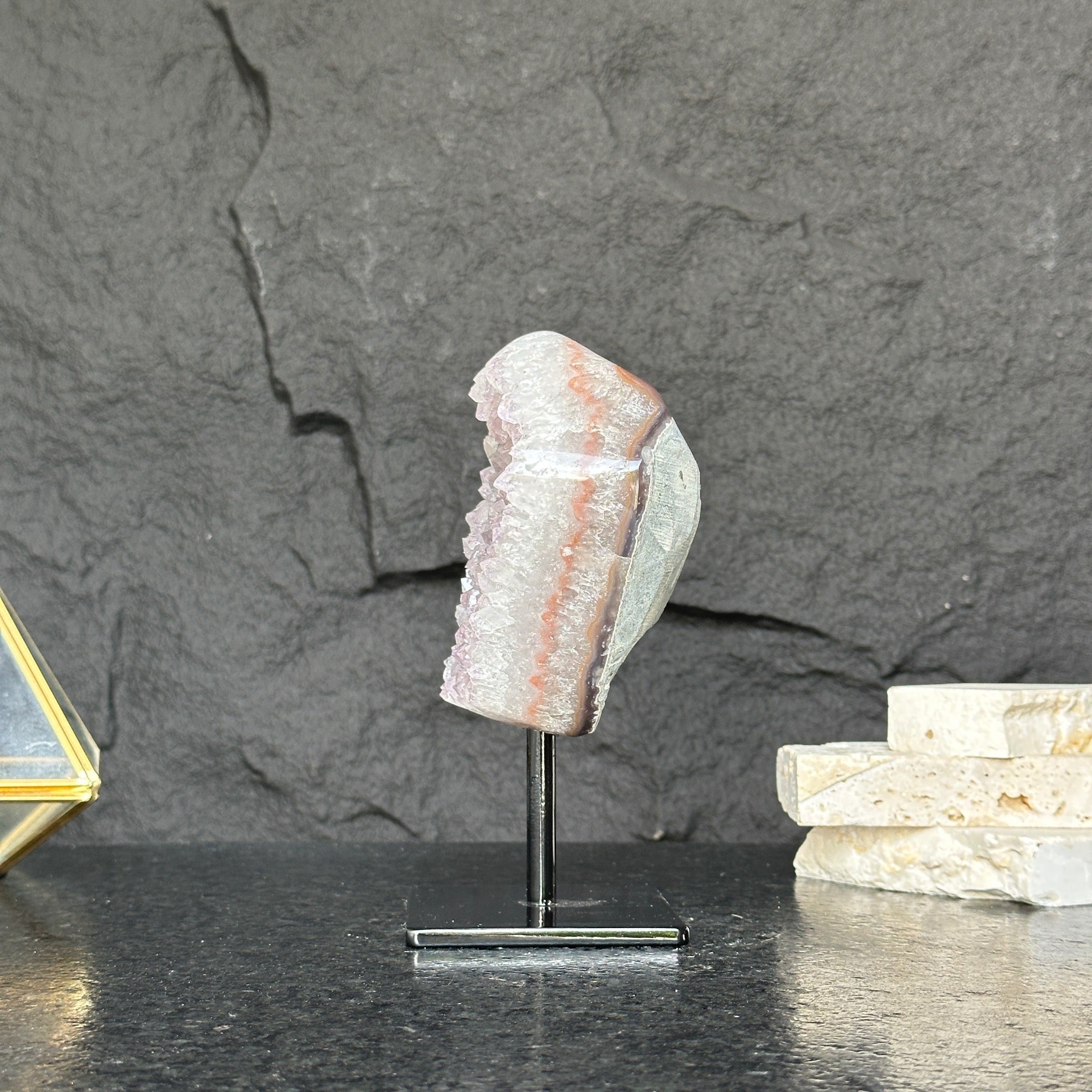 Stunning White Quartz Crystal, High Quality Crystal for Home Decor by DeepPurpleProject