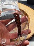 Pocket knife coaster set by CrystalCloud Company