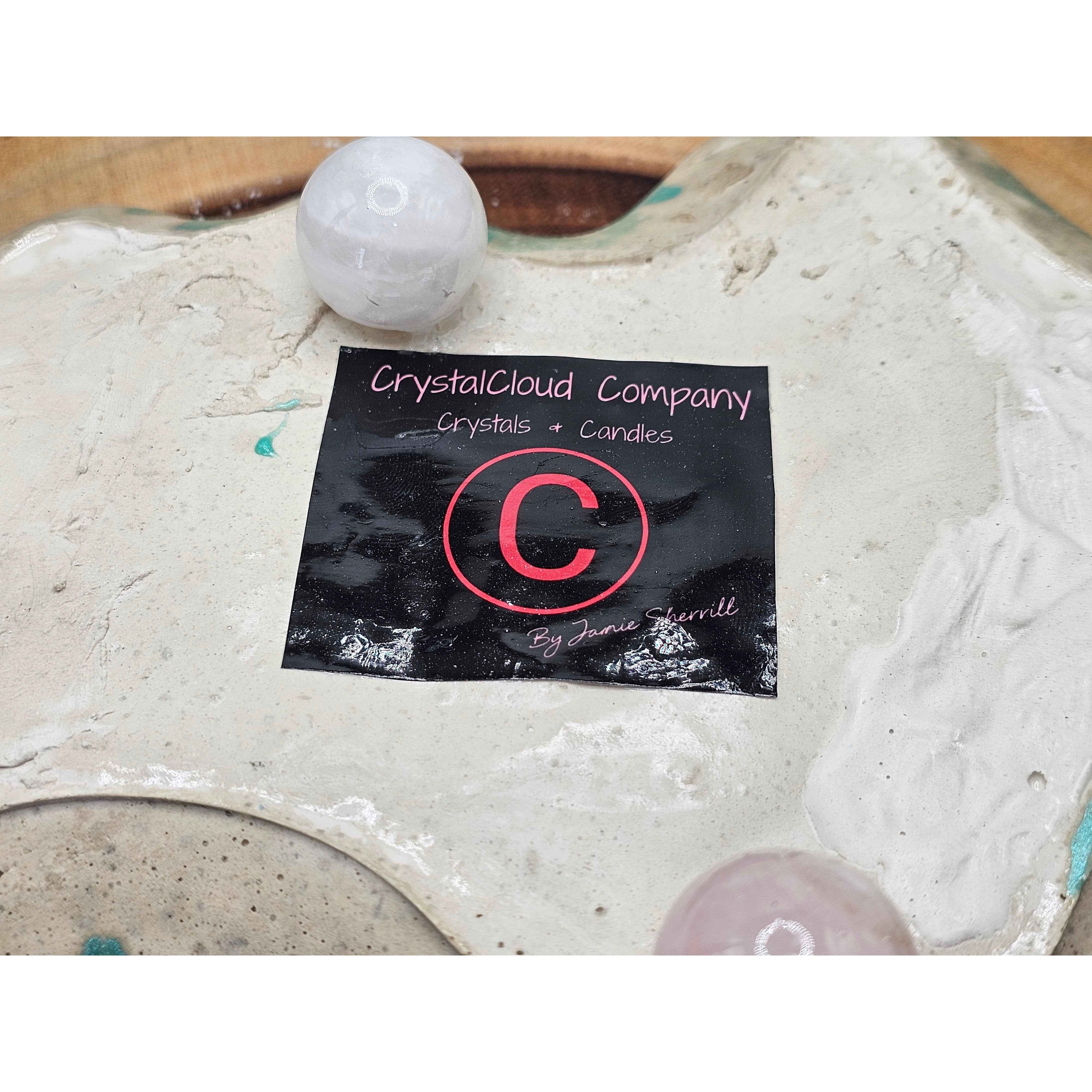 Handmade Candle by CrystalCloud Company