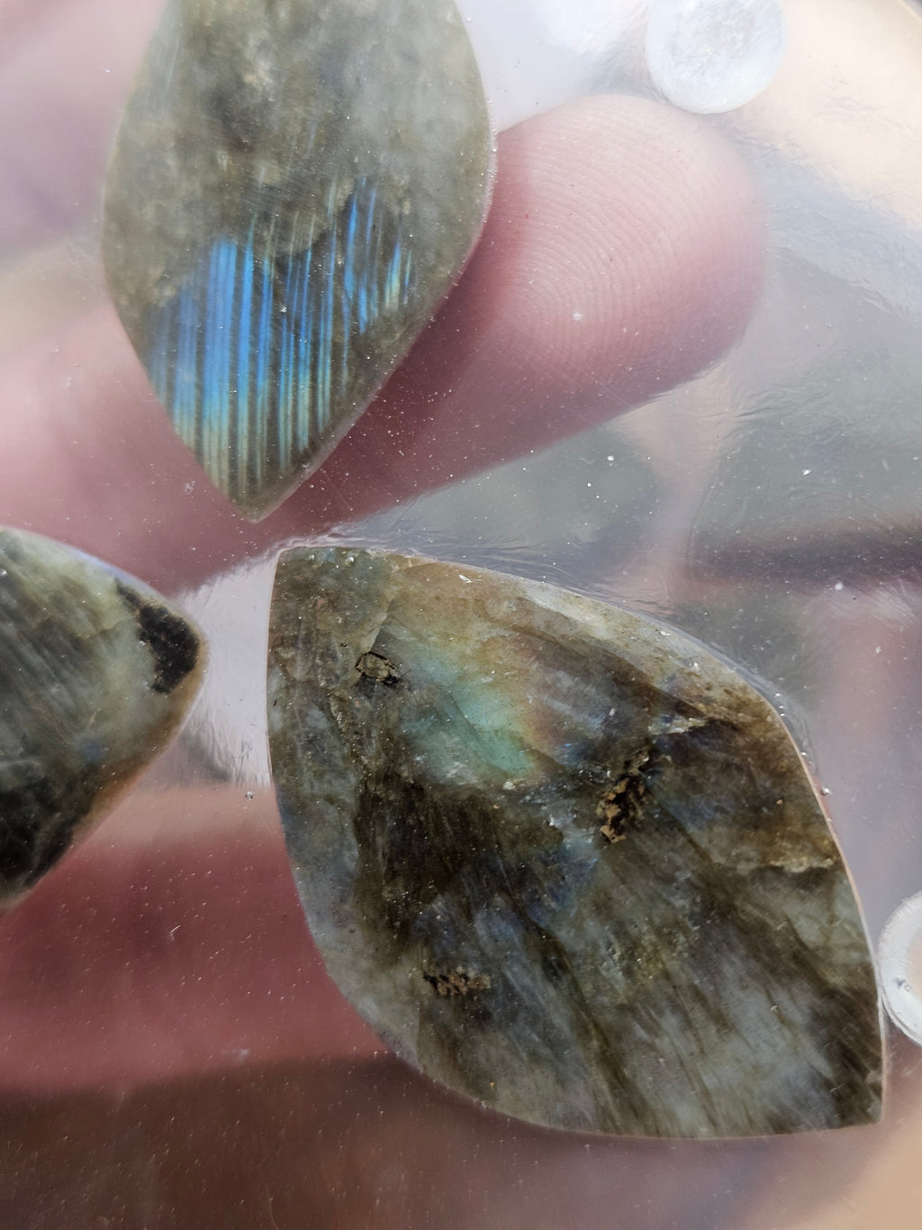 Labradorite coaster set by CrystalCloud Company