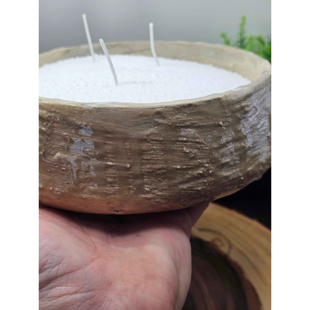 Concrete Candle Bowl by CrystalCloud Company