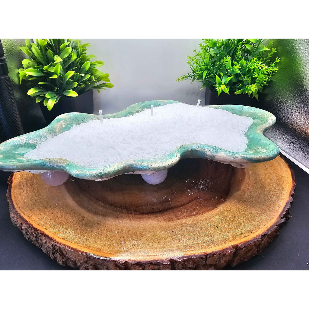 Handmade Candle by CrystalCloud Company