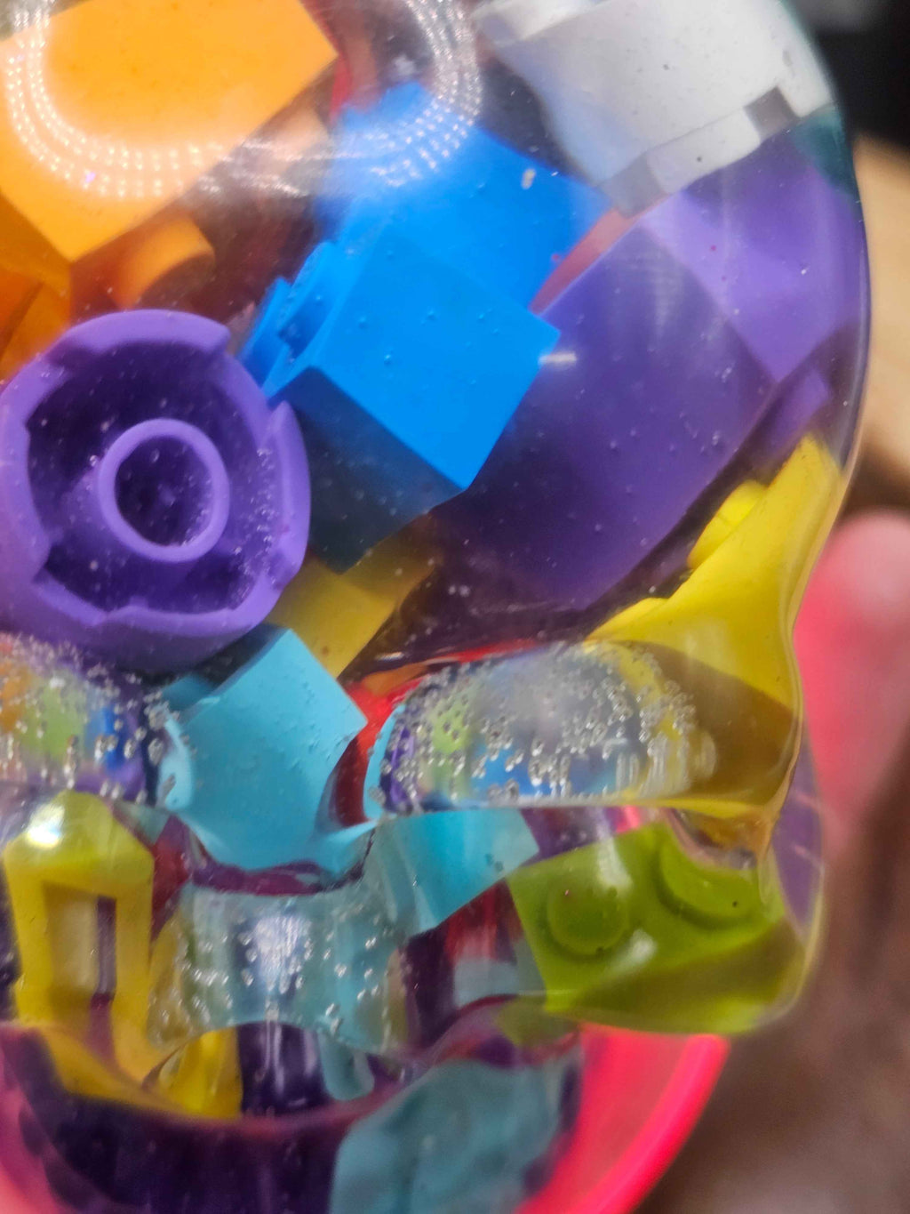Resin Skull by CrystalCloud Company