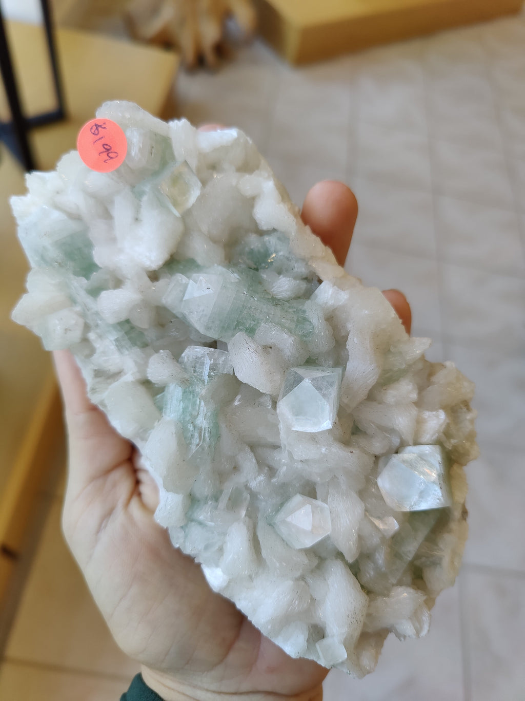 1.34 LB Light Green Apophyllite by Rare Earth Gallery