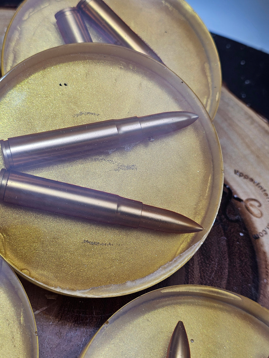 Bullet coaster set by CrystalCloud Company