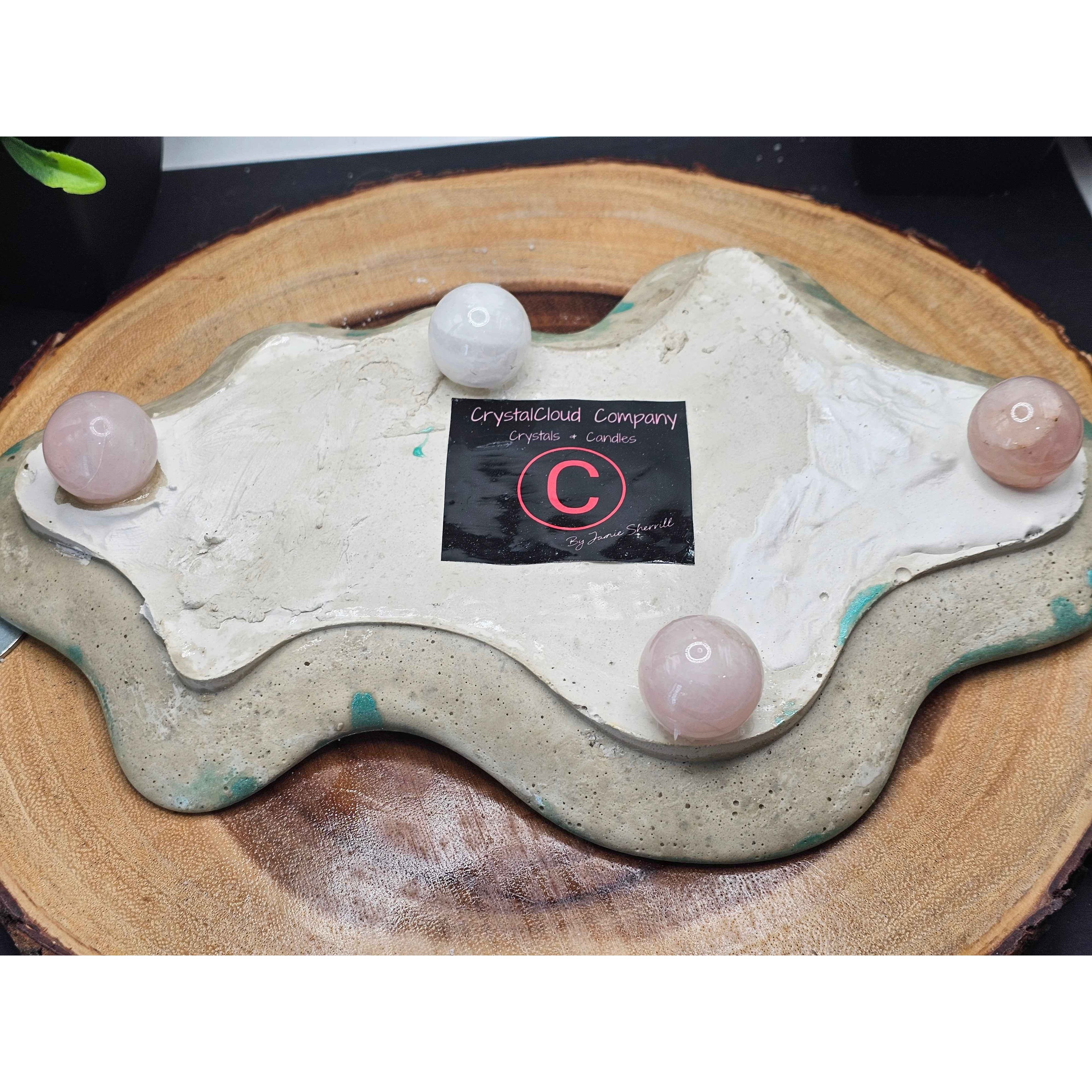 Handmade Candle by CrystalCloud Company