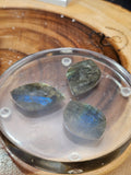 Labradorite coaster set by CrystalCloud Company