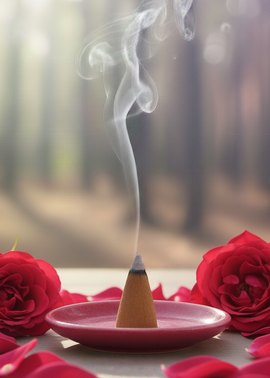 Rose Incense Cones by Enchanted Soul