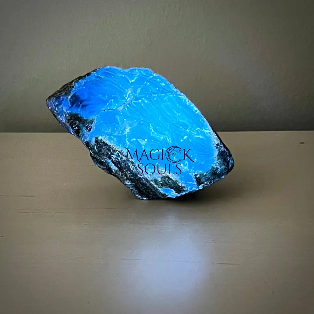 Rough Blue Sumatran Amber by Magick Souls