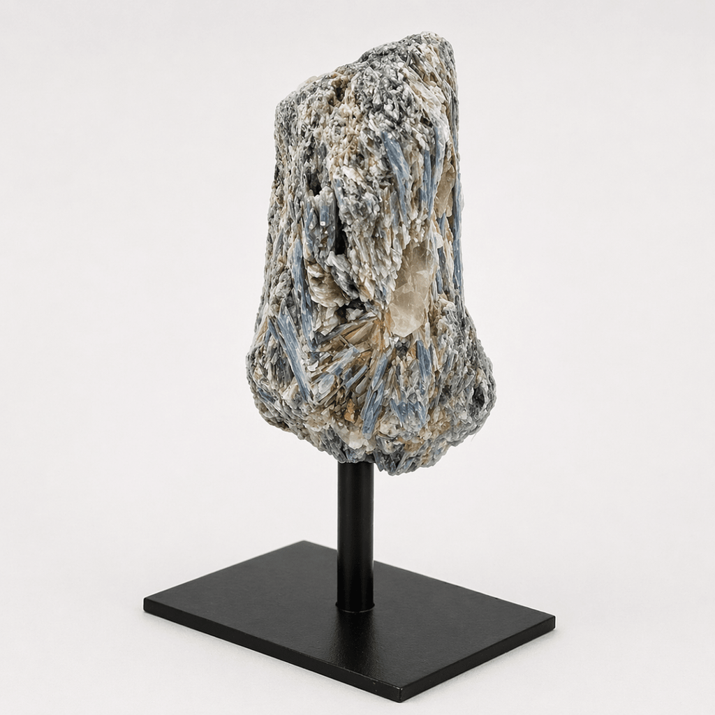 Rough Kyanite on Metal Stand by Crystal River Gems