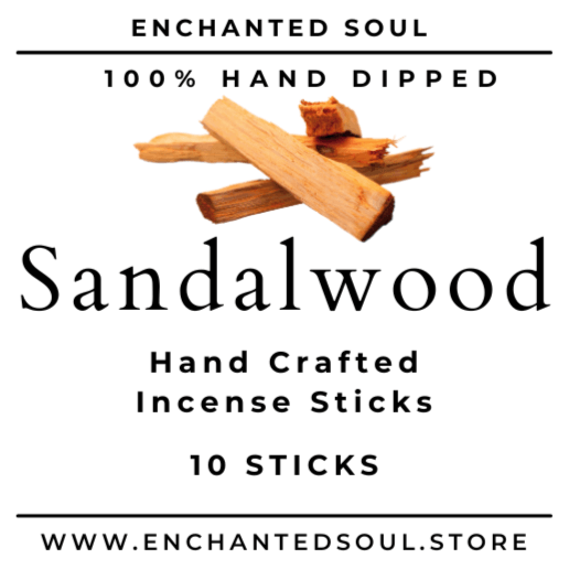 SandalWood Incense Sticks by Enchanted Soul