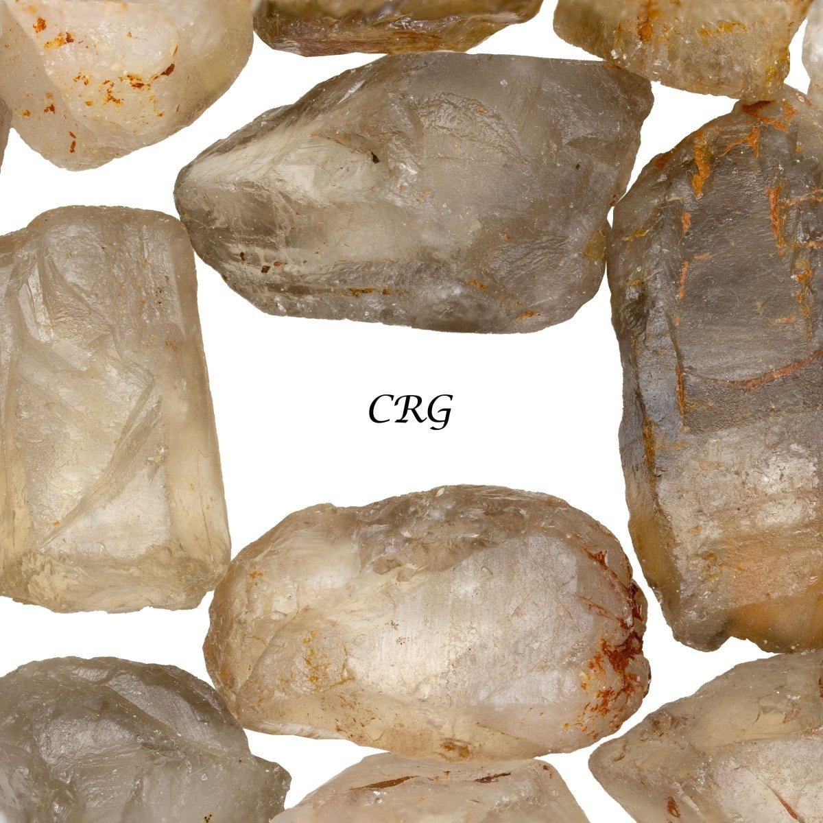 Smoky Quartz Rough (Size 30 to 60 Millimeters) Wholesale Raw Crystals Minerals Gemstones by Crystal River Gems