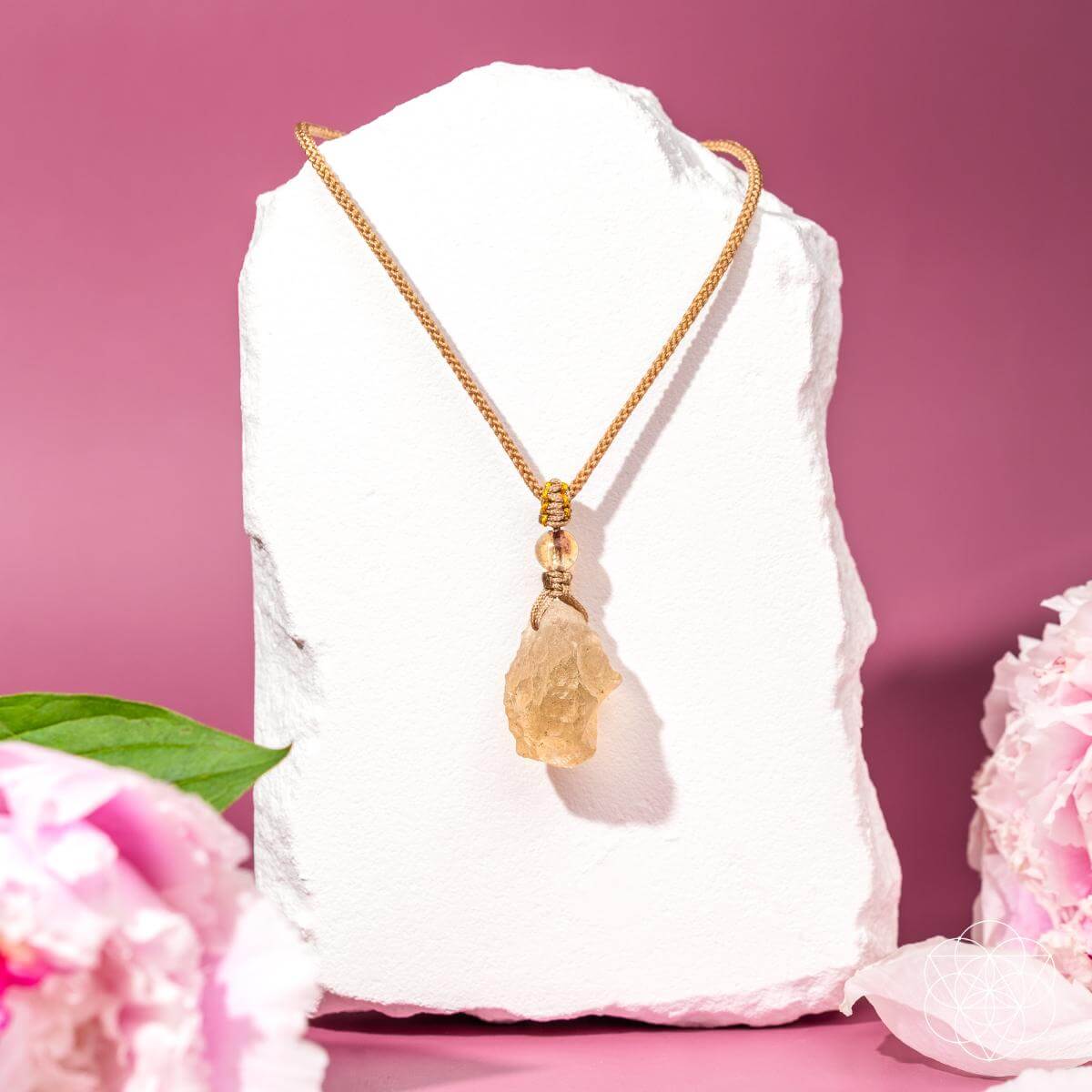 The Destiny Relic – Libyan Desert Glass Pendant by Conscious Items