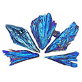Titanium Blue Kyanite Fan (Size 1.5 to 3 Inches) Wholesale Raw Crystals Minerals Gemstones by Crystal River Gems