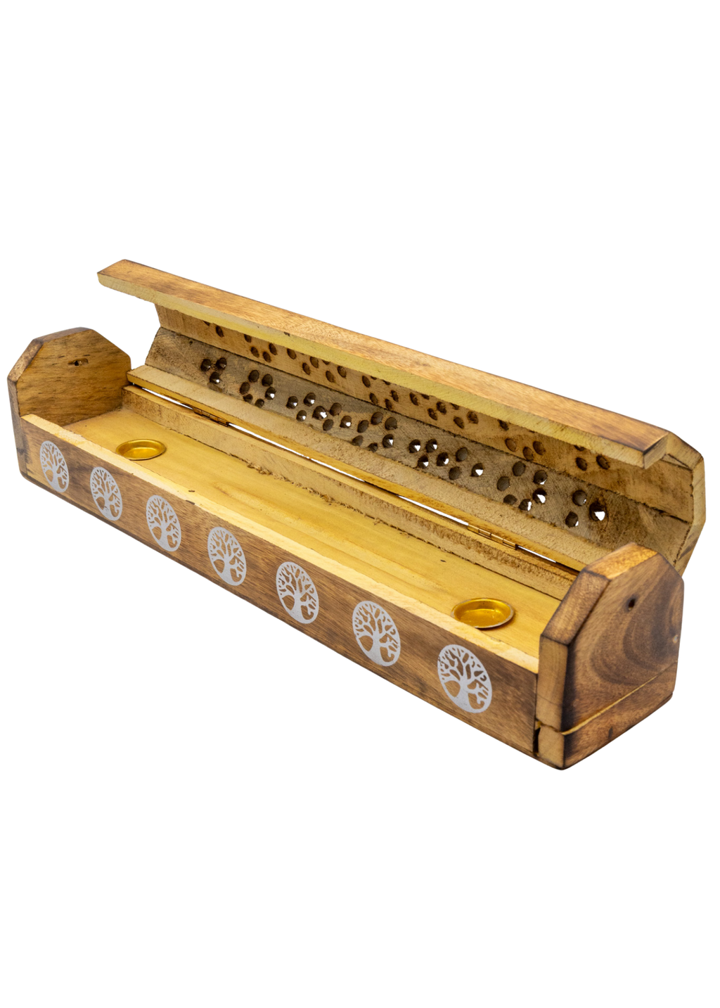 Tree of Life Coffin Incense Burner by Enchanted Soul