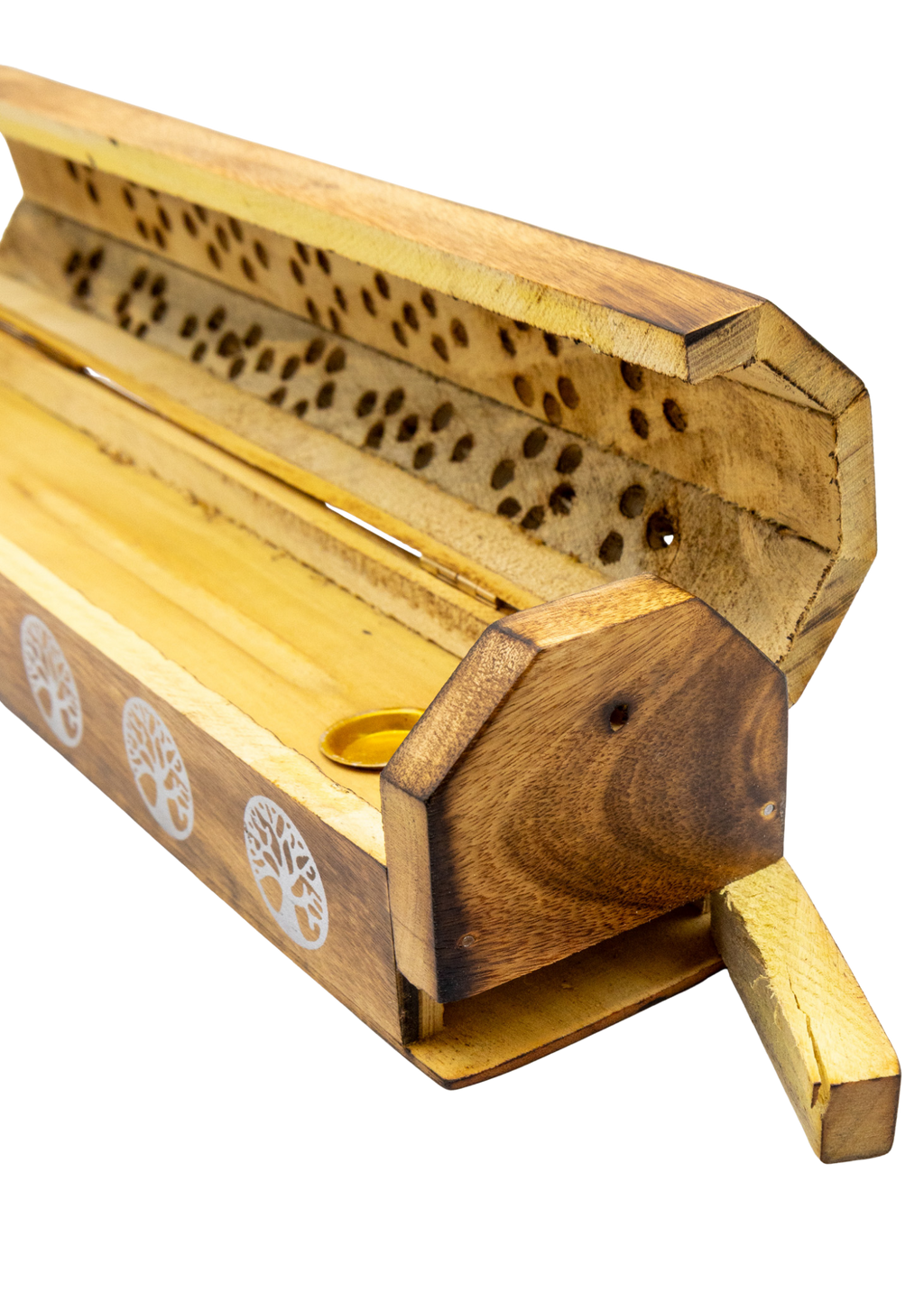 Tree of Life Coffin Incense Burner by Enchanted Soul