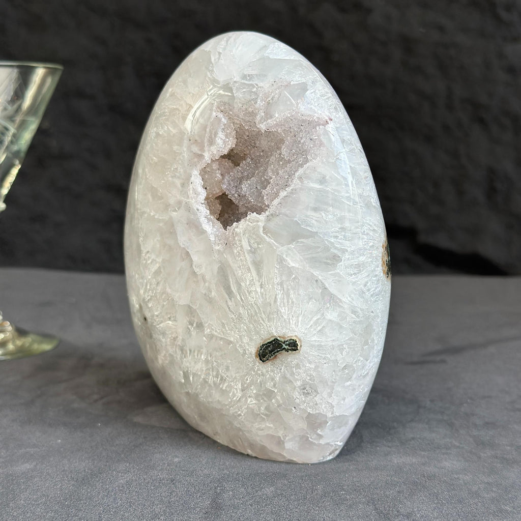 White quartz crystal, Semi precious stone