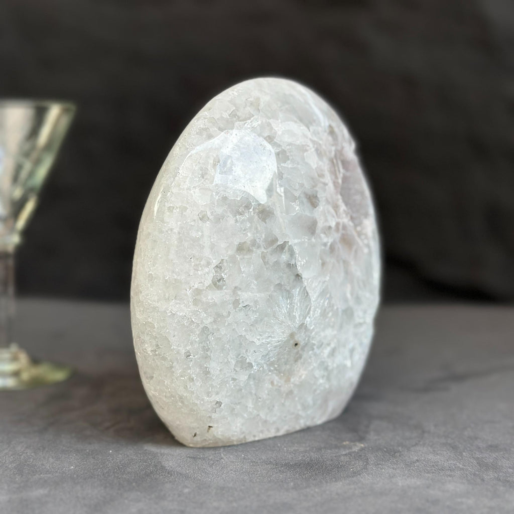 White quartz crystal, Semi precious stone