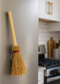 Witch Broom Refrigerator Magnet by Enchanted Soul