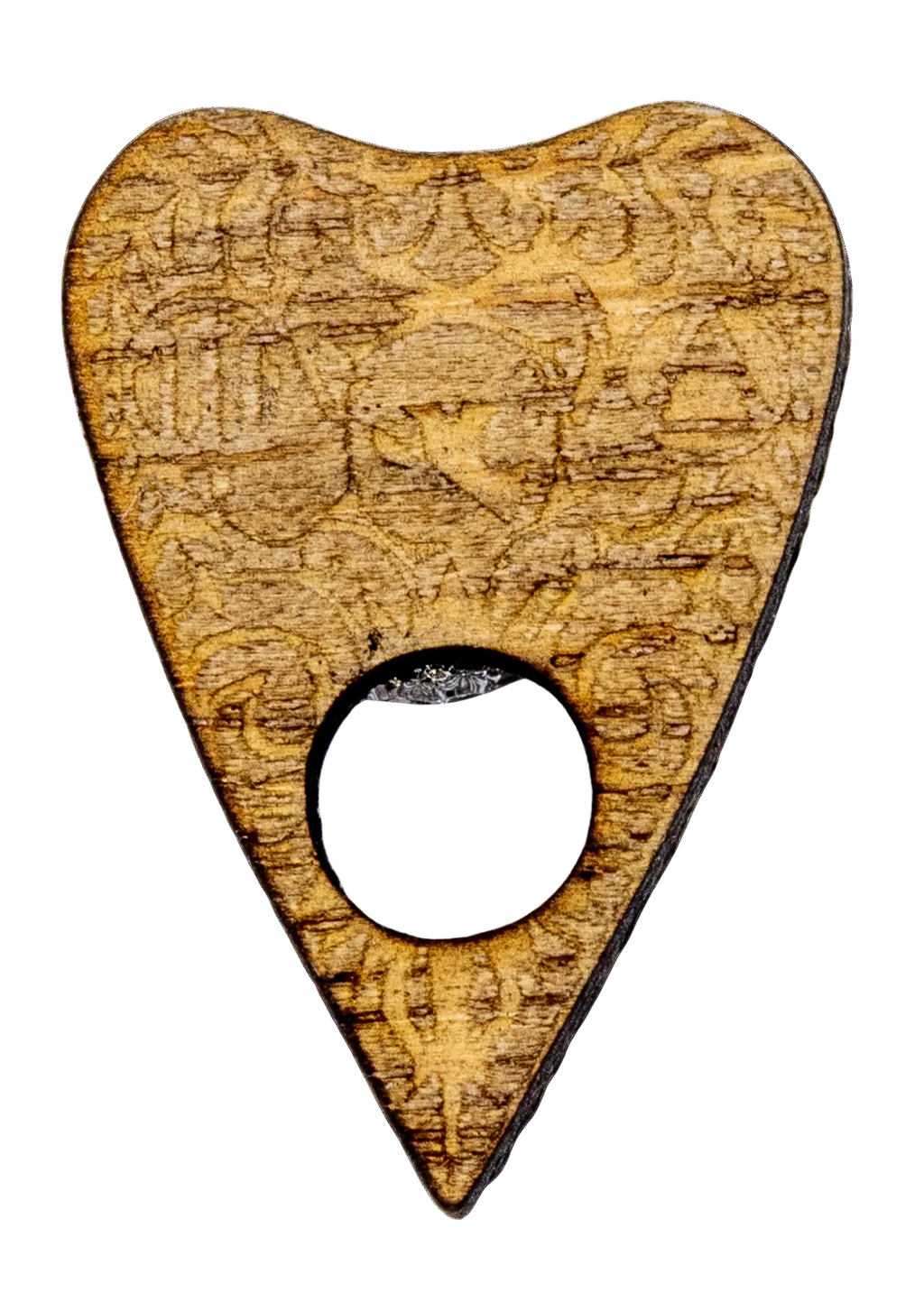 Small Planchette Wooden Magnet by Enchanted Soul