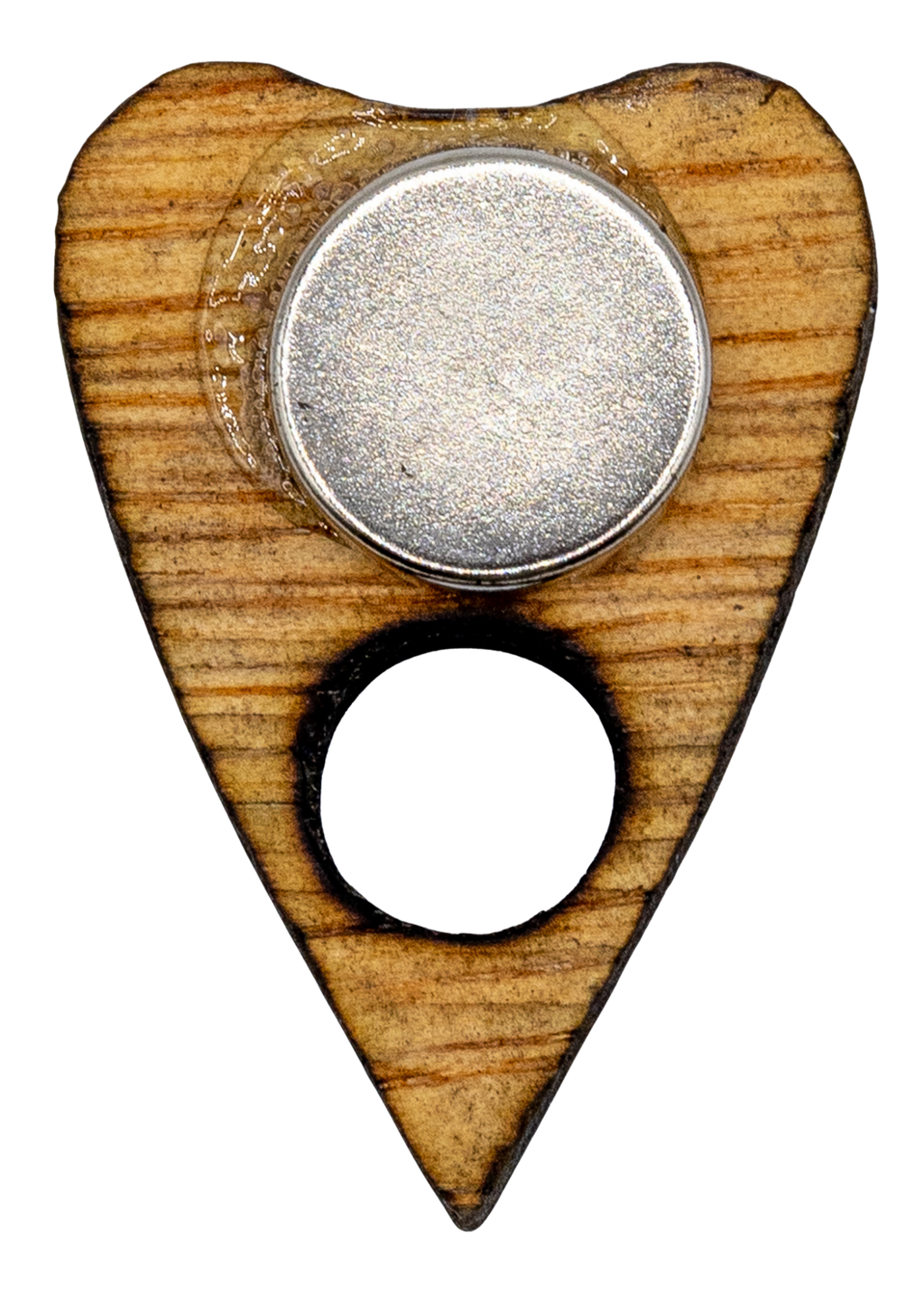 Small Planchette Wooden Magnet by Enchanted Soul